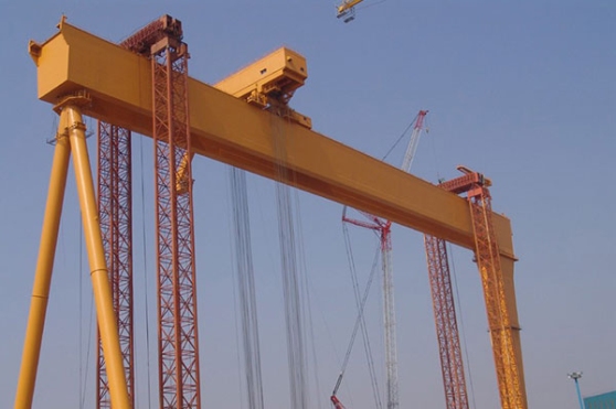 Double Girder Gantry Crane for Shipbuilding