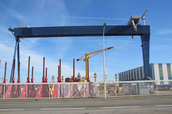 Double Girder Gantry Crane for Shipbuilding